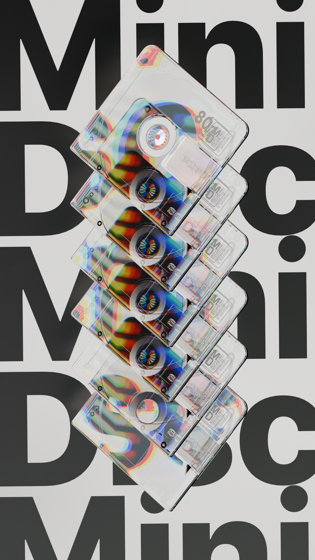 Mini Disc - Typography